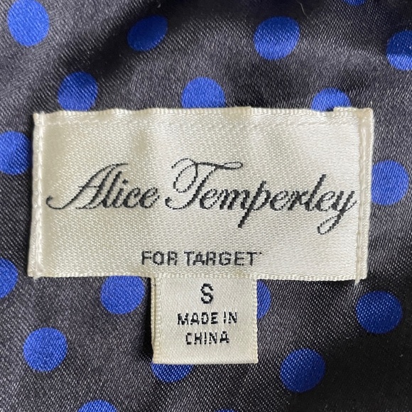 ALICE TEMPERLEY for Target - Royal blue velvet cropped jacket - Picture 6 of 8